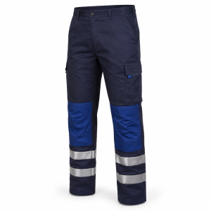 icr reflective work trousers navy royal
