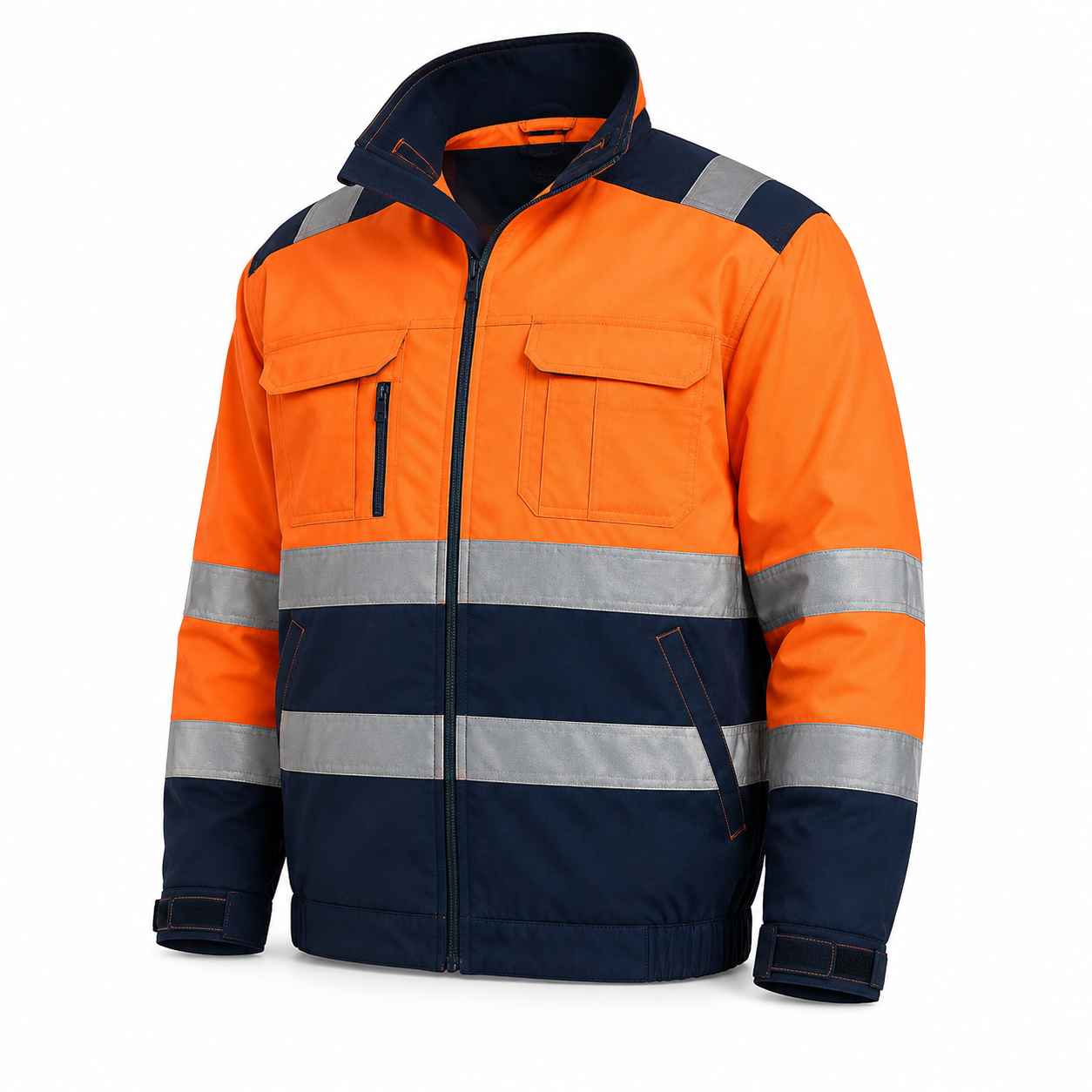 icr two tone reflective work jacket icr two tone reflective work jacket
