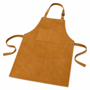 leather welding apron