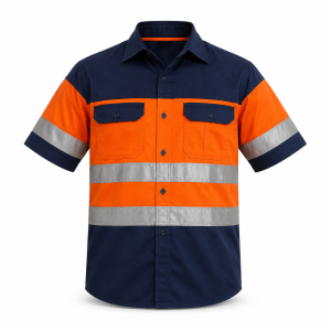 mining reflective short sleeve shirt